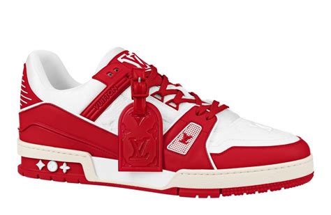 tenis louis vuitton hombre rojos|louis vuitton sneaker price.